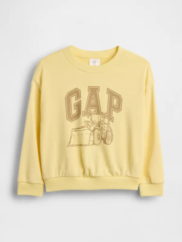 GAP Детски суитшърт GAP с лого