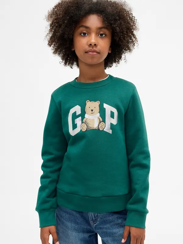GAP Детски суитшърт GAP с лого