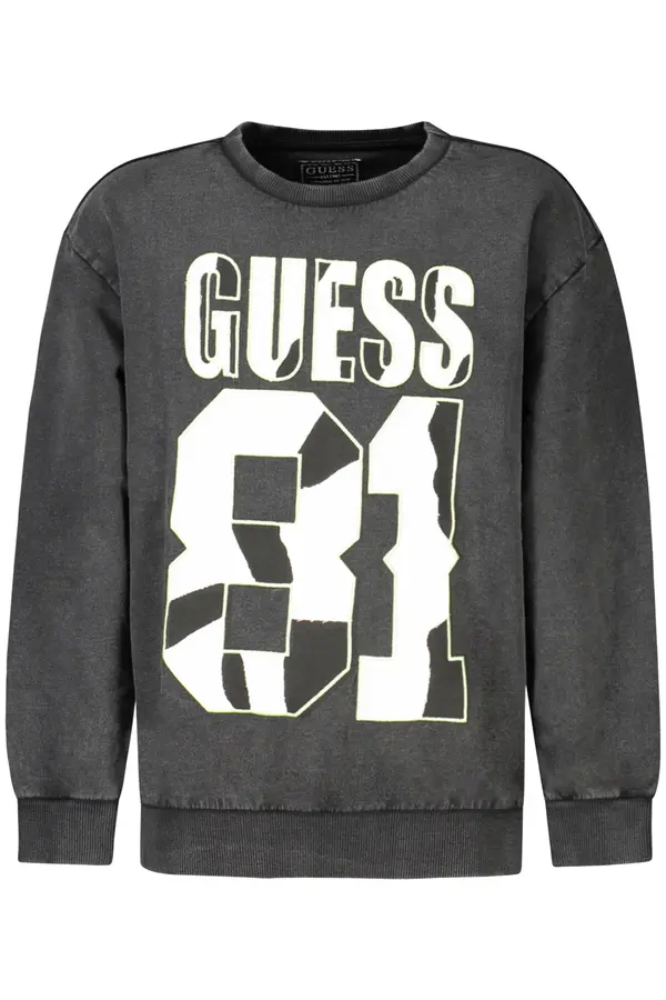 GUESS JEANS Детски суитшърт GUESS черен