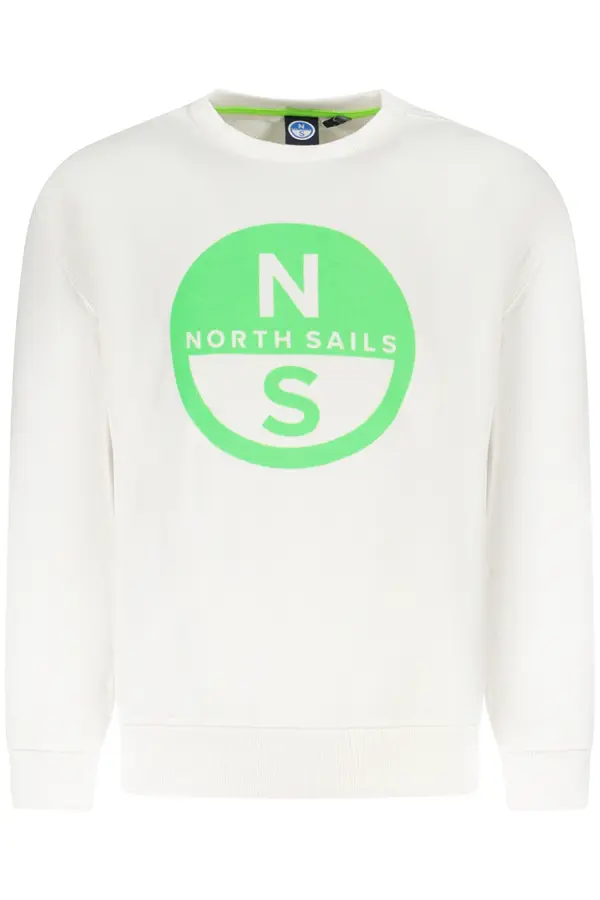 North Sails Детски суитшърт North Sails бял