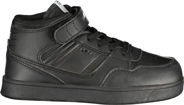 GAS Детски високи черни маратонки