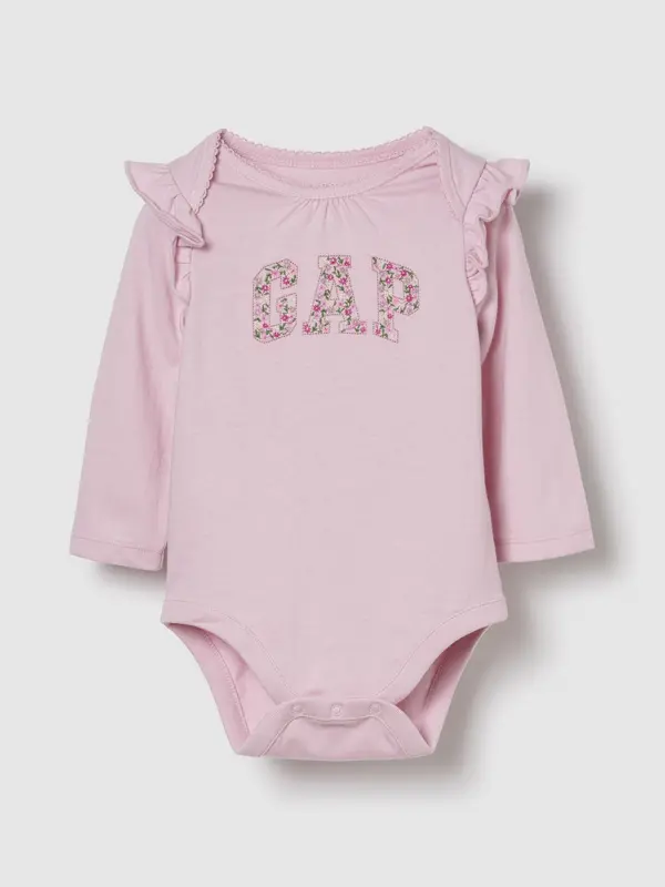 GAP Детско боди GAP с лого