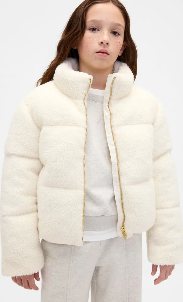 GAP Детско ватирано шерпа яке