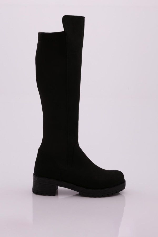 DGN DGN 601 Women's Back Stretch Knee High Boots 20K