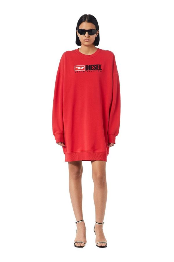 Diesel Diesel Dress - D-ROBBIE-DIV DRESS red