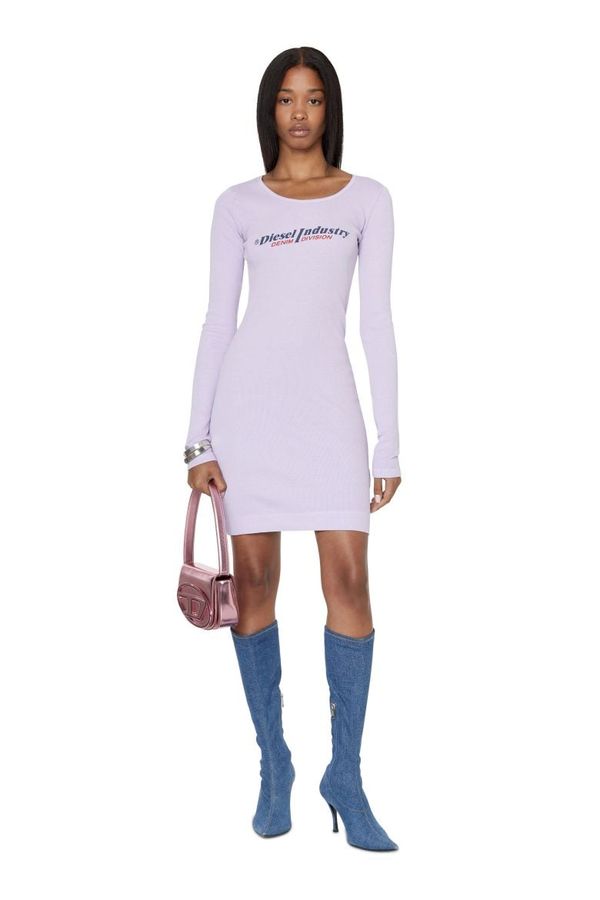 Diesel Diesel Dress - D-TANK-LS-IND DRESS purple