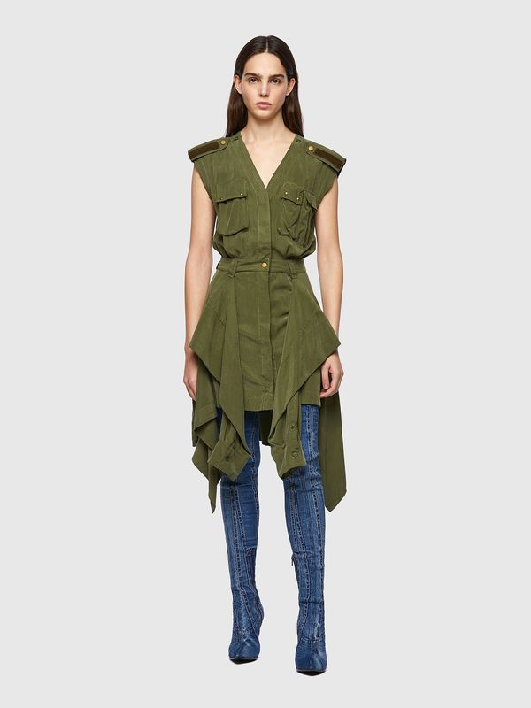 Diesel Diesel Dress - DGIUDITTA DRESS green