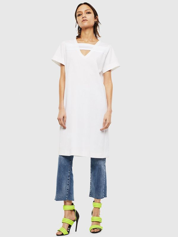 Diesel Diesel Dress - DSTRIPE DRESS white