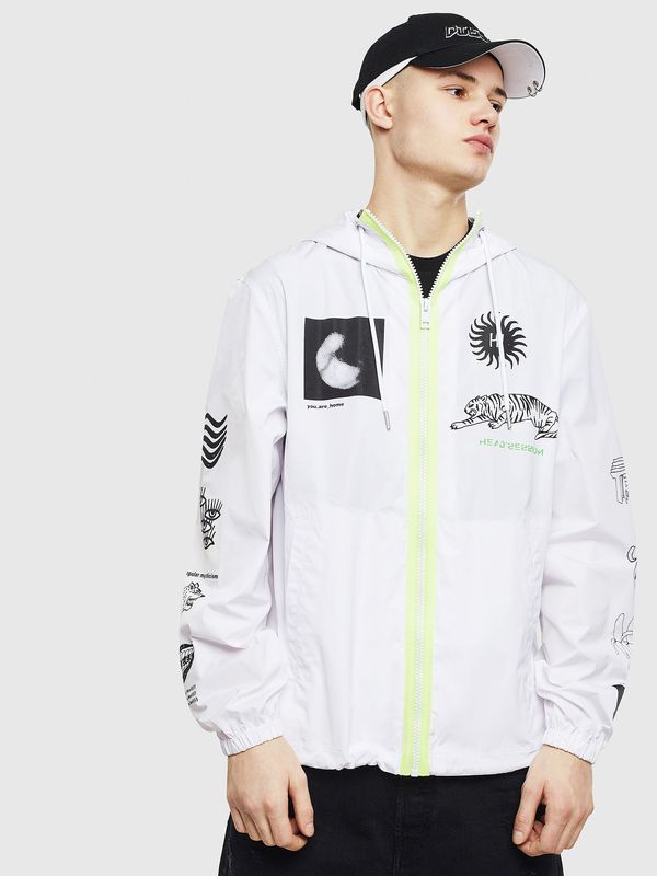Diesel Diesel Jacket - JHEAD JACKET white