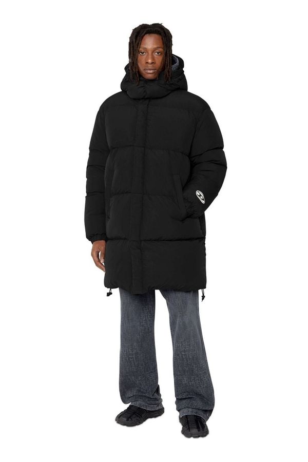 Diesel Diesel Jacket - W-ROLF-LONG-NW JACKET black