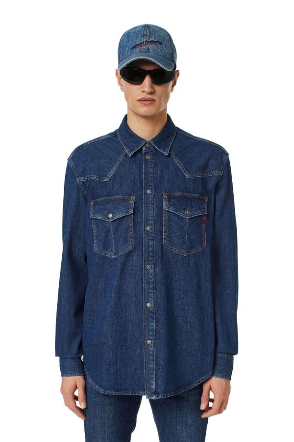 Diesel Diesel Shirt - D-OCEAN SHIRT blue