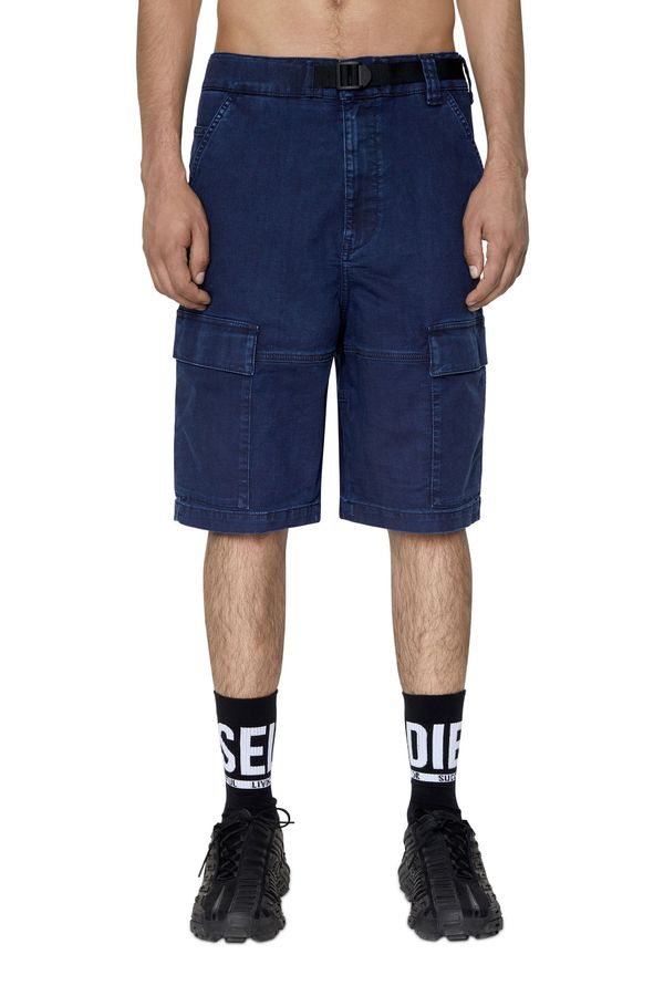 Diesel Diesel Shorts - D-KROOLEY-CARGO-SHORT-NE SHORT blue