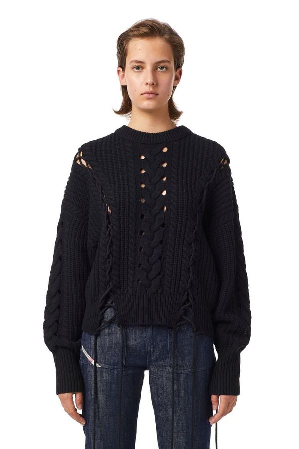 Diesel Diesel Sweater - M-NEBRASKA KNITWEAR black