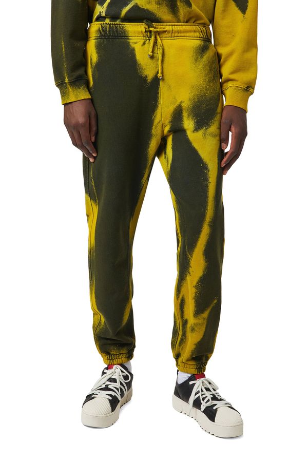Diesel Diesel Sweatpants - PCALTONRIBB1 TROUSERS yellow