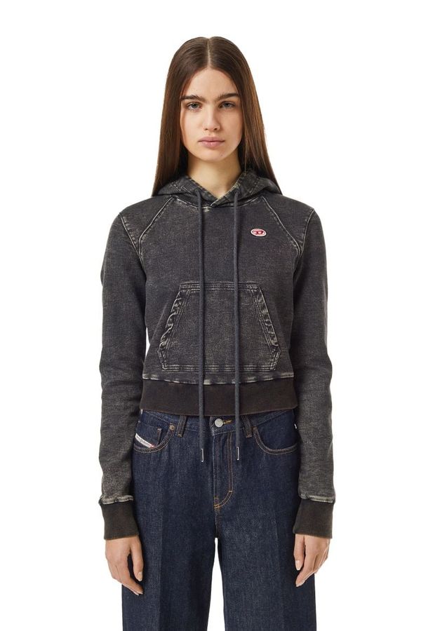 Diesel Diesel Sweatshirt - D-ANGY-HOOD-NE SWEAT-SHIRT black