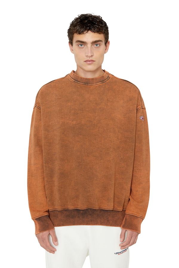 Diesel Diesel Sweatshirt - D-KRIB-NE SWEAT-SHIRT orange