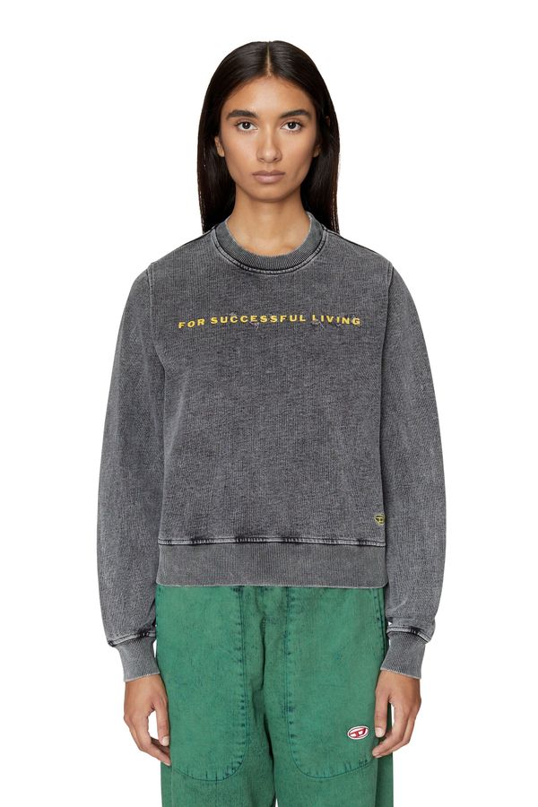 Diesel Diesel Sweatshirt - F-REGGY-E1 SWEAT-SHIRT black