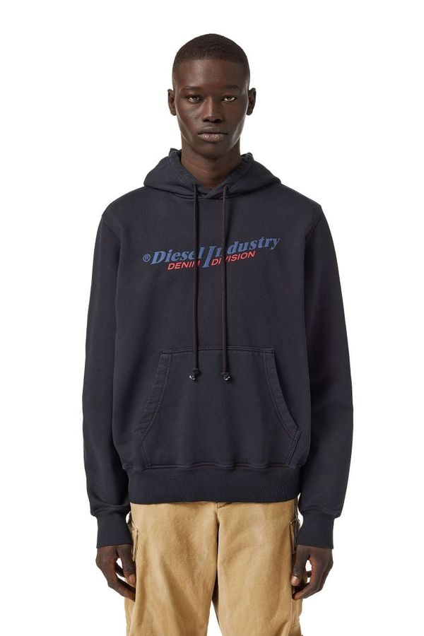 Diesel Diesel Sweatshirt - S-GINN-HOOD-IND SWEAT-SHI grey