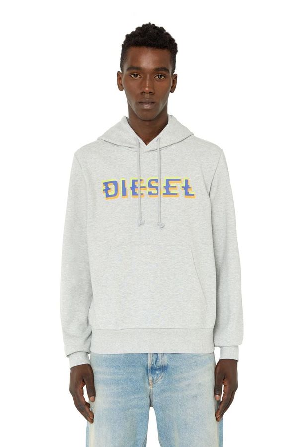 Diesel Diesel Sweatshirt - S-GINN-HOOD-K27 SWEAT-SHIRT grey