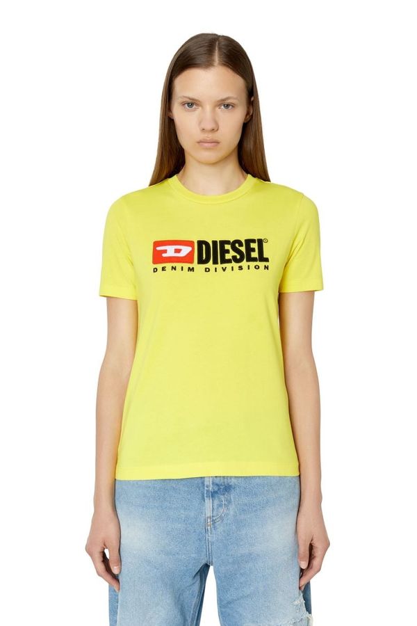 Diesel Diesel T-shirt - T-REG-DIV T-SHIRT yellow