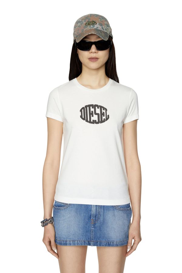 Diesel Diesel T-shirt - T-SLI-E2 T-SHIRT white