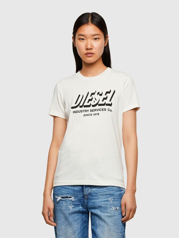 Diesel Diesel T-shirt - TSILYR4 TSHIRT white