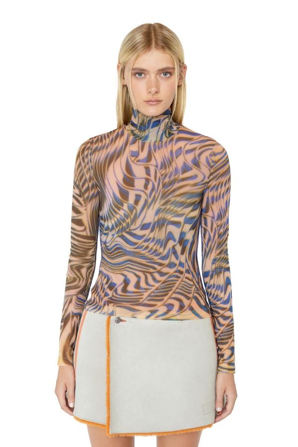 Diesel Diesel Top - T-SIELAU TANK TOP pink