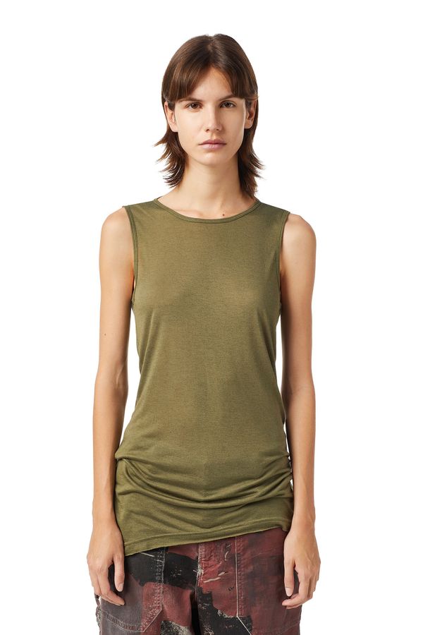 Diesel Diesel Top - TRUFINASB1 TANK TOP green