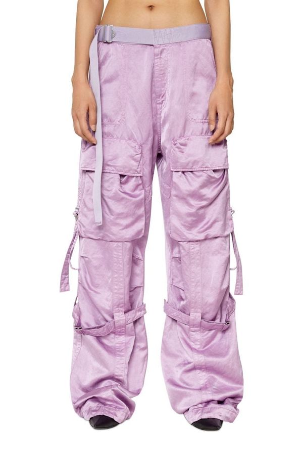 Diesel Diesel Trousers - P-MALVAROSA TROUSERS purple