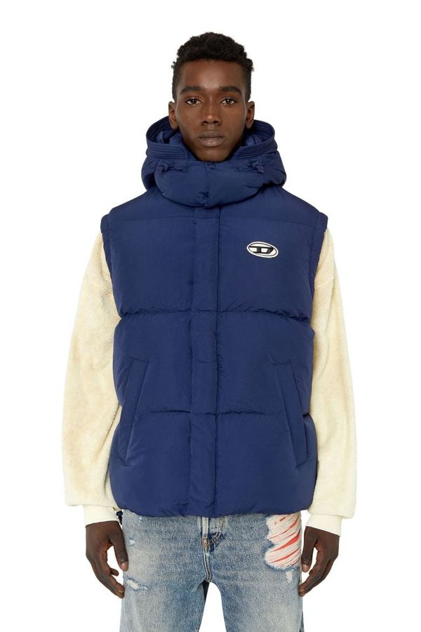 Diesel Diesel Vest - W-ROLF-SL-NW Jacket Blue