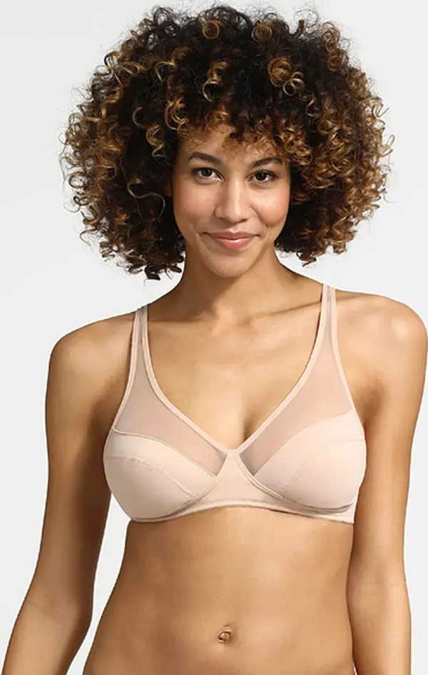 DIM DIM GENEROUS WIREFREE BRA - Women's underwire bra - nude