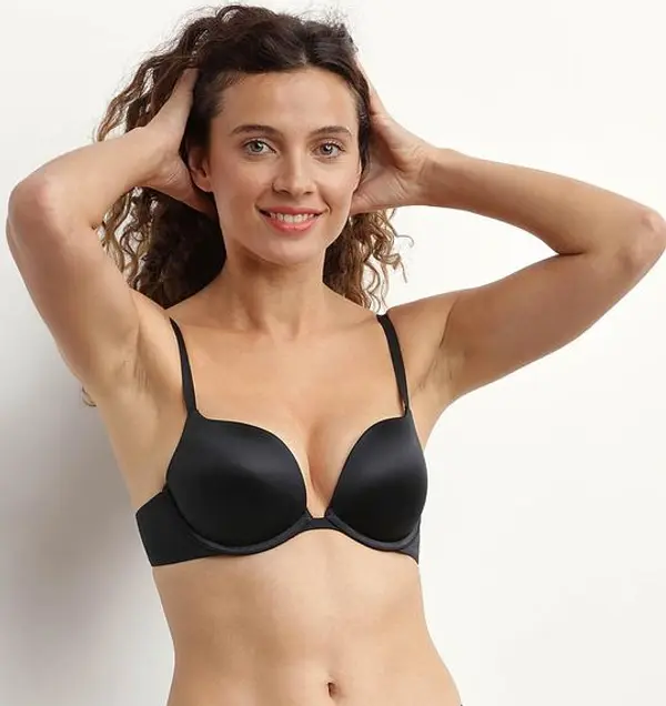 DIM DIM SEXY PUSH UP BRA - Women's Push Up Bra - Black