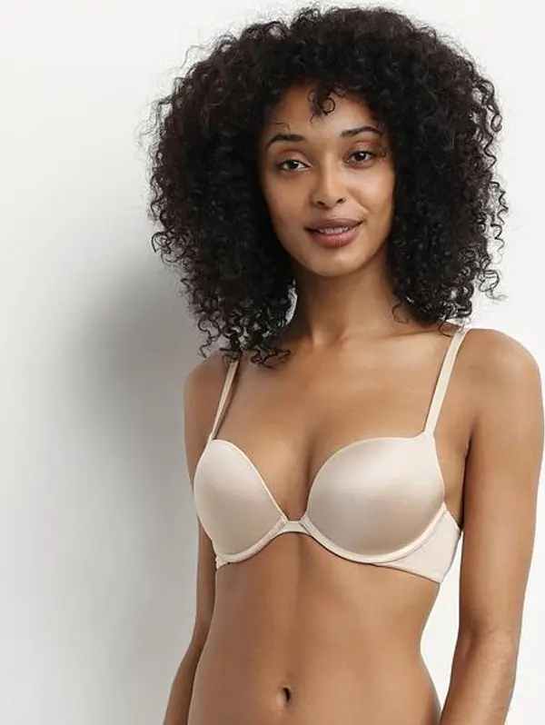 DIM DIM SEXY PUSH UP BRA - Women's Push Up Bra - Nude