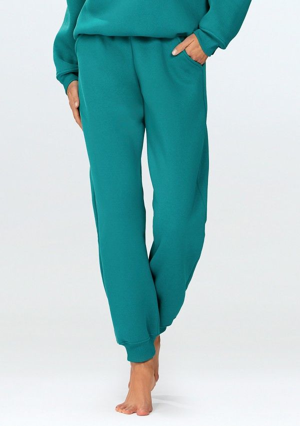 DKaren DKaren Woman's Pants Rehema Marine Green