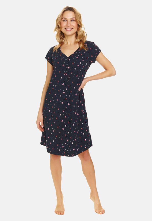 Doctor Nap Doctor Nap Woman's Nightshirt TCB.7132 Hearts