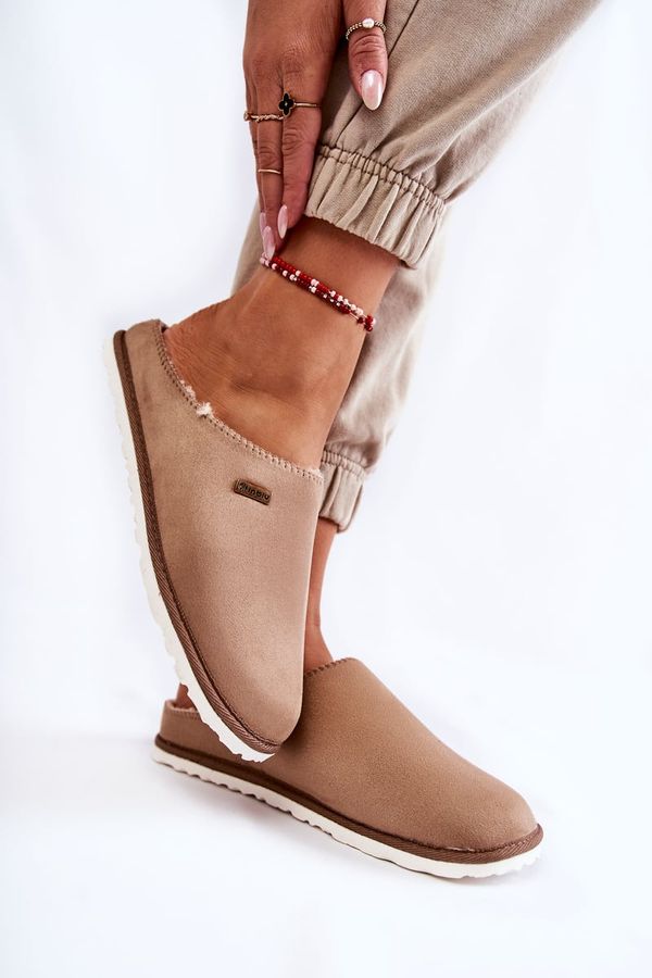 Inblu Домашни топли чехли Inblu CS-34-011 Бежови