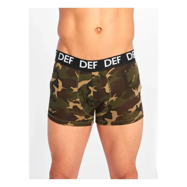 DEF Dong Boxershorts in green camouflage