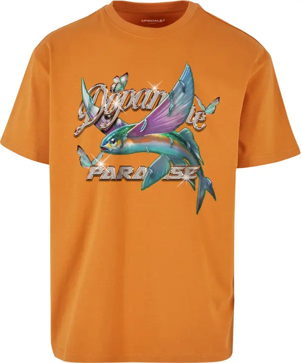 Mister Tee Dopamine Paradise Oversize Tee Forgotten Orange