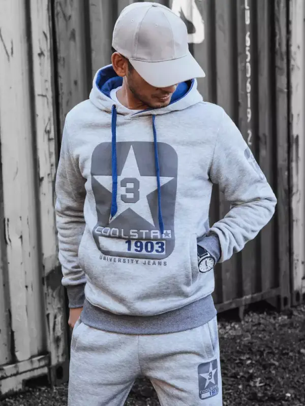 DStreet Dres męski jasnoszary Dstreet