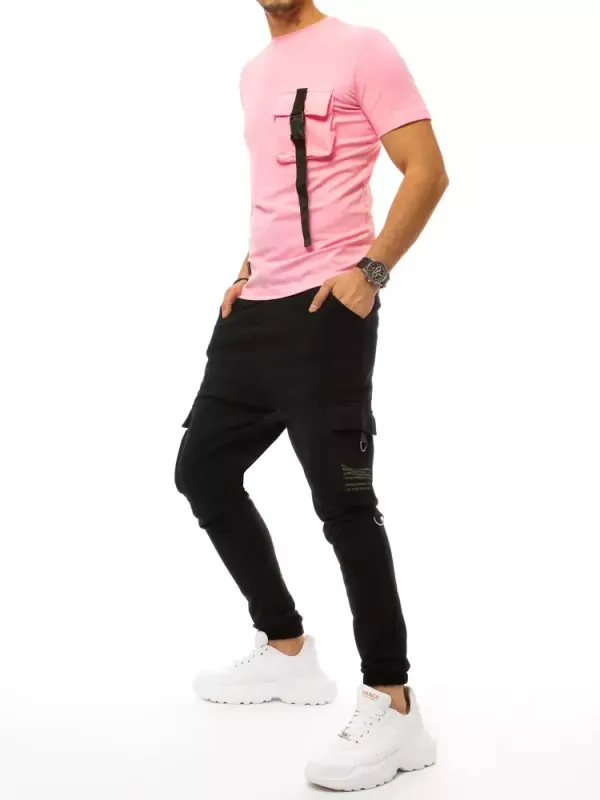 DStreet Dres męski różowo-czarny Dstreet