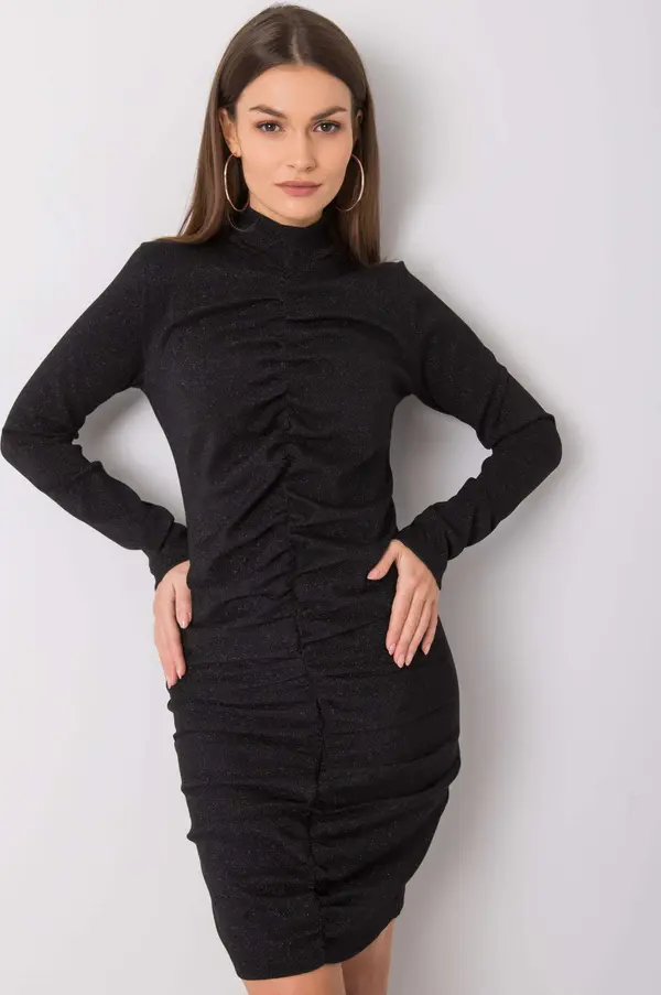 RUE PARIS Dress-263-SK-62355.60P-black