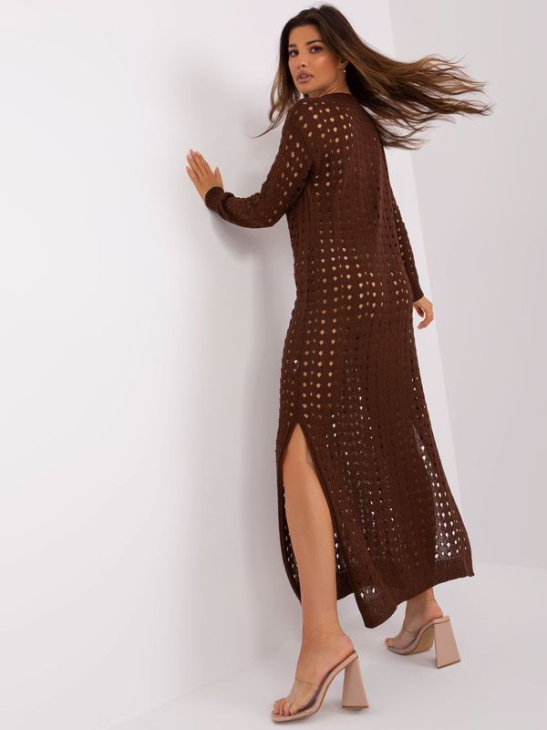 BADU Dress-BA-SK-9010.33P-dark brown