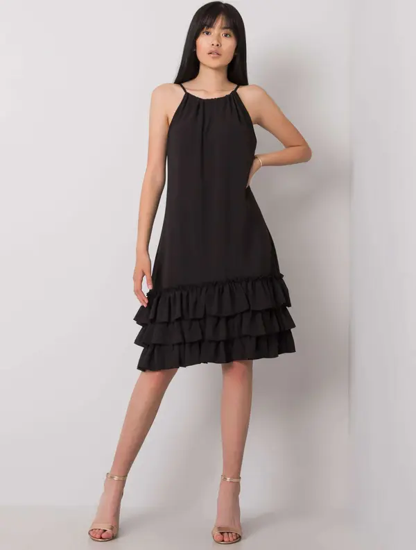 RUE PARIS Dress-CHA-SK-0932.91P-black