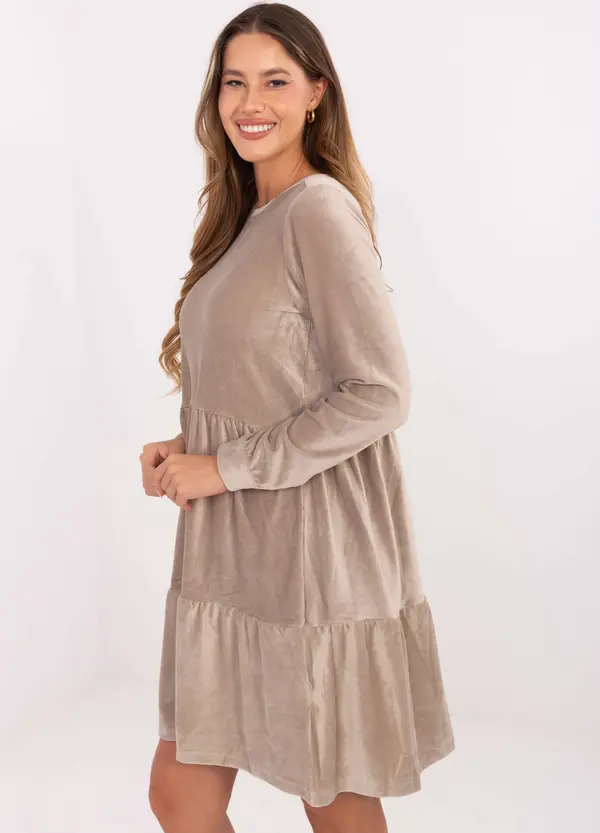 Sublevel Dress-D10040Z30289-dark beige