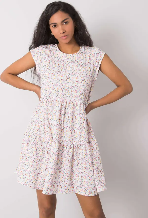 Factory Price Dress-D50051Z30268-white-pink