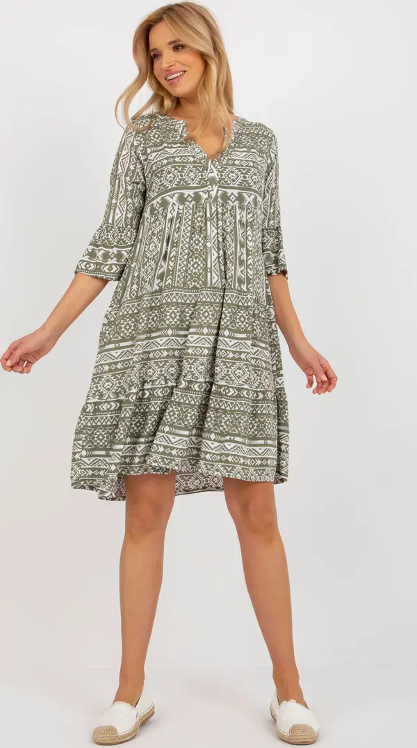 Sublevel Dress-D73771M30214H-khaki