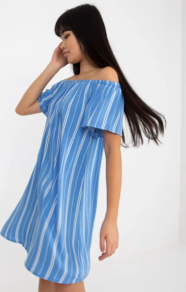 Fresh Made Dress-D73771R30145J-white-blue