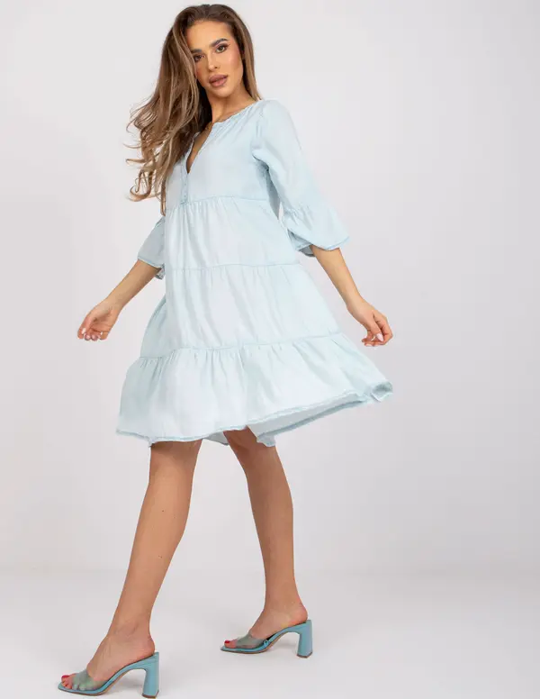 Sublevel Dress-D74501M30214L155-light blue