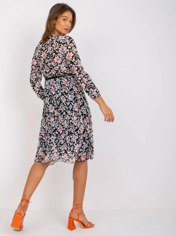 Italy Moda Dress-DHJ-SK-10536A-1.80-black-white