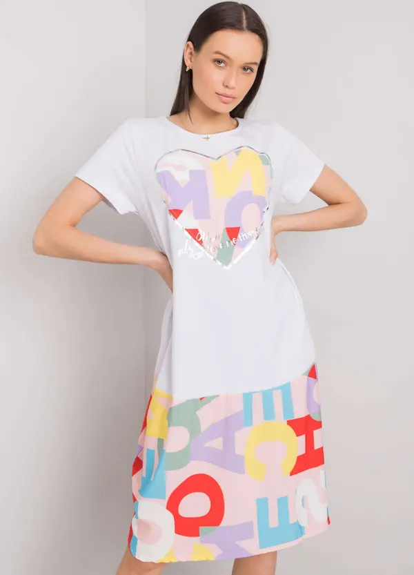 Italy Moda Dress-DHJ-SK-13119.26P-Light Pink